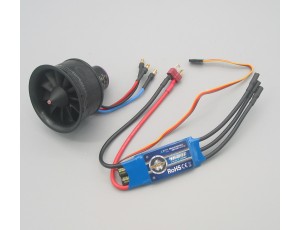 Powerfun 50mm 11 Blade 4900Kv EDF Power Combo For 3S  